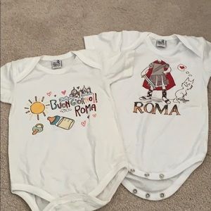 2 Italian onesies